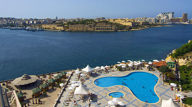 Grand Hotel Excelsior Malta - The View